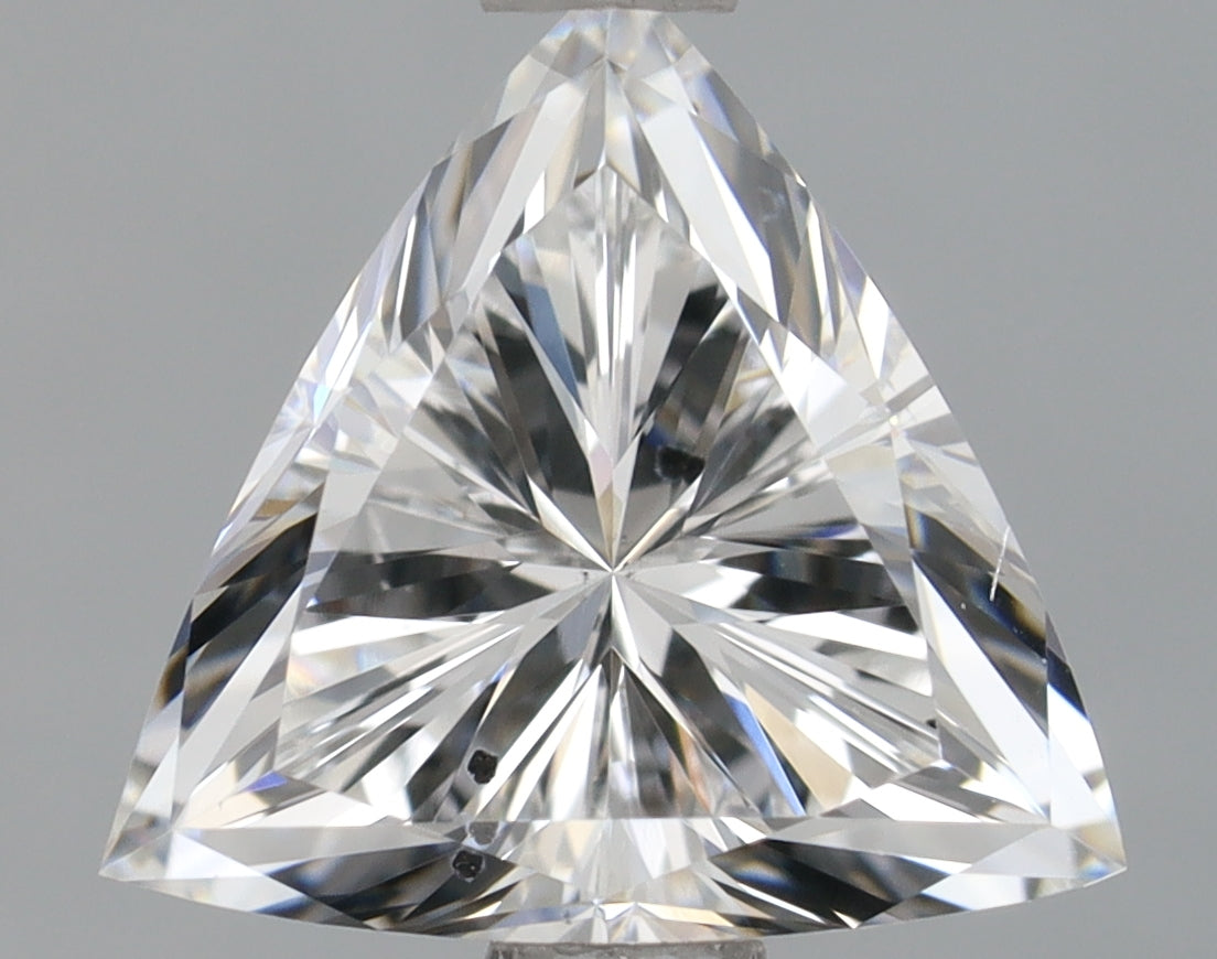 Lab-Grown 1.07 Carat Trilliant Shape Diamond color D Clarity SI1, precious stones, engagement diamonds