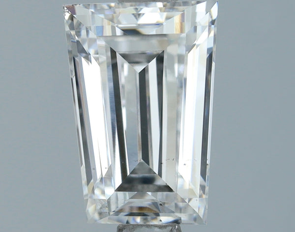 Lab-Grown 1.02 Carat Tappers Shape Diamond color E Clarity SI1, precious stones, engagement diamonds