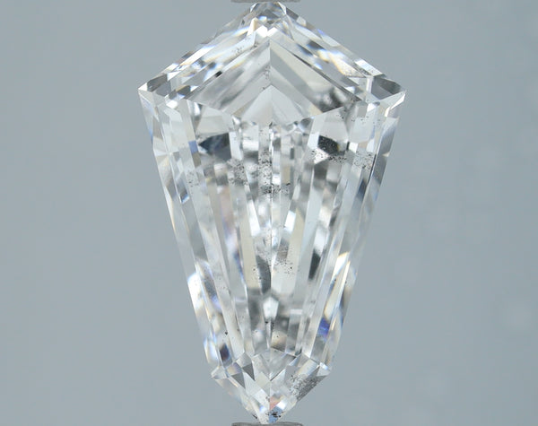Lab-Grown 2.01 Carat Shield Shape Diamond color F Clarity SI2, precious stones, engagement diamonds