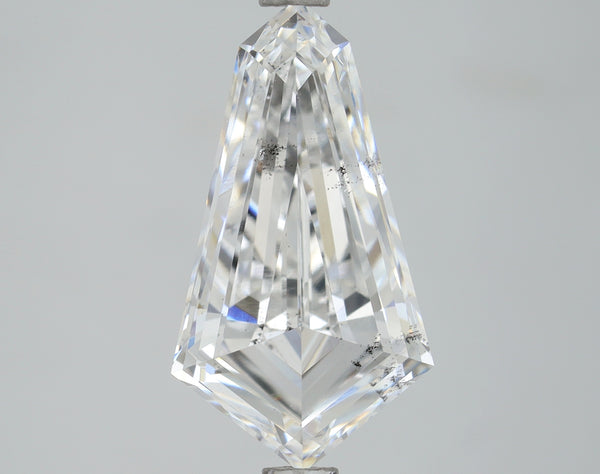 Lab-Grown 2.01 Carat Shield Shape Diamond color D Clarity SI1, precious stones, engagement diamonds