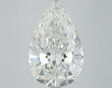 Lab-Grown 6.02 Carat Pear Shape Diamond color F Clarity SI1, precious stones, engagement diamonds