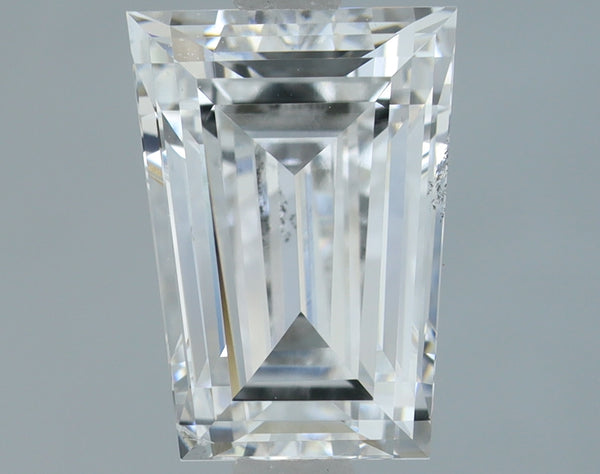 Lab-Grown 1.31 Carat Tappers Shape Diamond color D Clarity SI1, precious stones, engagement diamonds