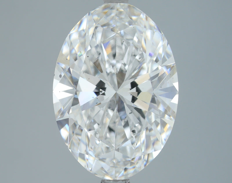 Lab-Grown 4.01 Carat Oval Shape Diamond color D Clarity SI1, precious stones, engagement diamonds