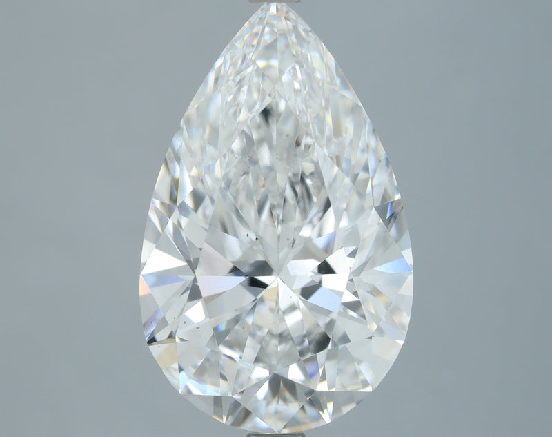 Lab-Grown 4.20 Carat Pear Shape Diamond color E Clarity VS2, precious stones, engagement diamonds