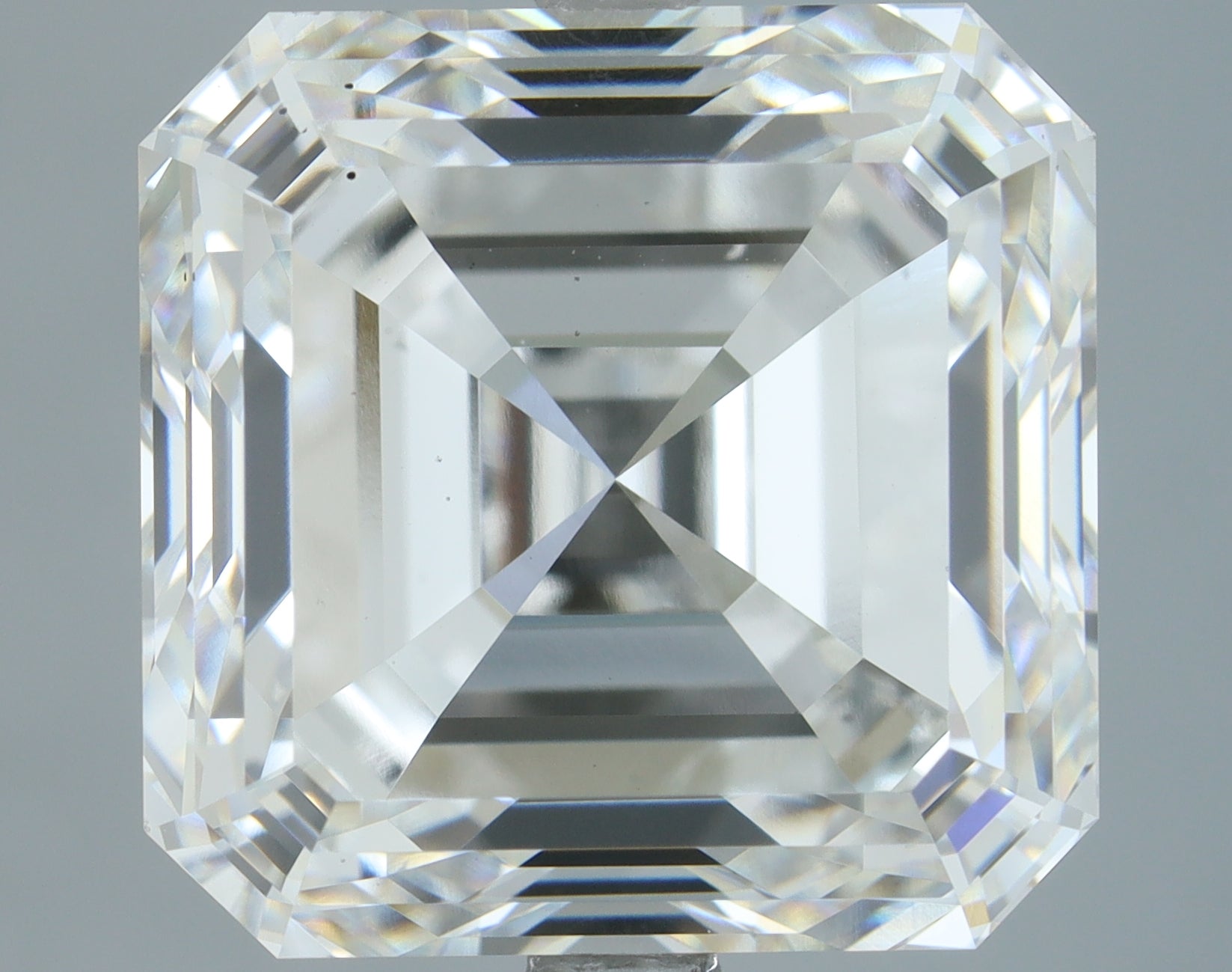 Lab-Grown 7.06 Carat Asscher Cut Diamond color E Clarity VS2, precious stones, engagement diamonds