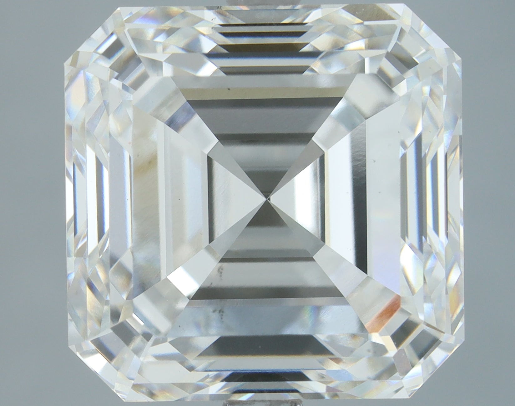 Lab-Grown 7.02 Carat Asscher Cut Diamond color E Clarity VS1, precious stones, engagement diamonds