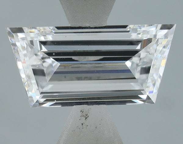 Lab-Grown 1.05 Carat Trapezoid Shape Diamond color E Clarity VS2, precious stones, engagement diamonds