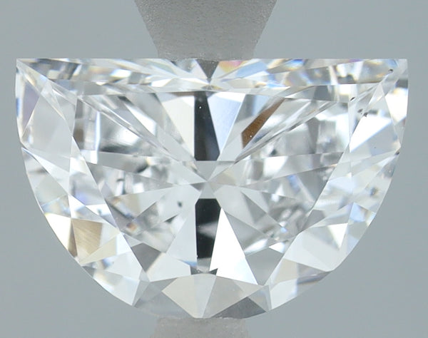 Lab-Grown 1.06 Carat Half Moon Shape Diamond color D Clarity VS1, precious stones, engagement diamonds