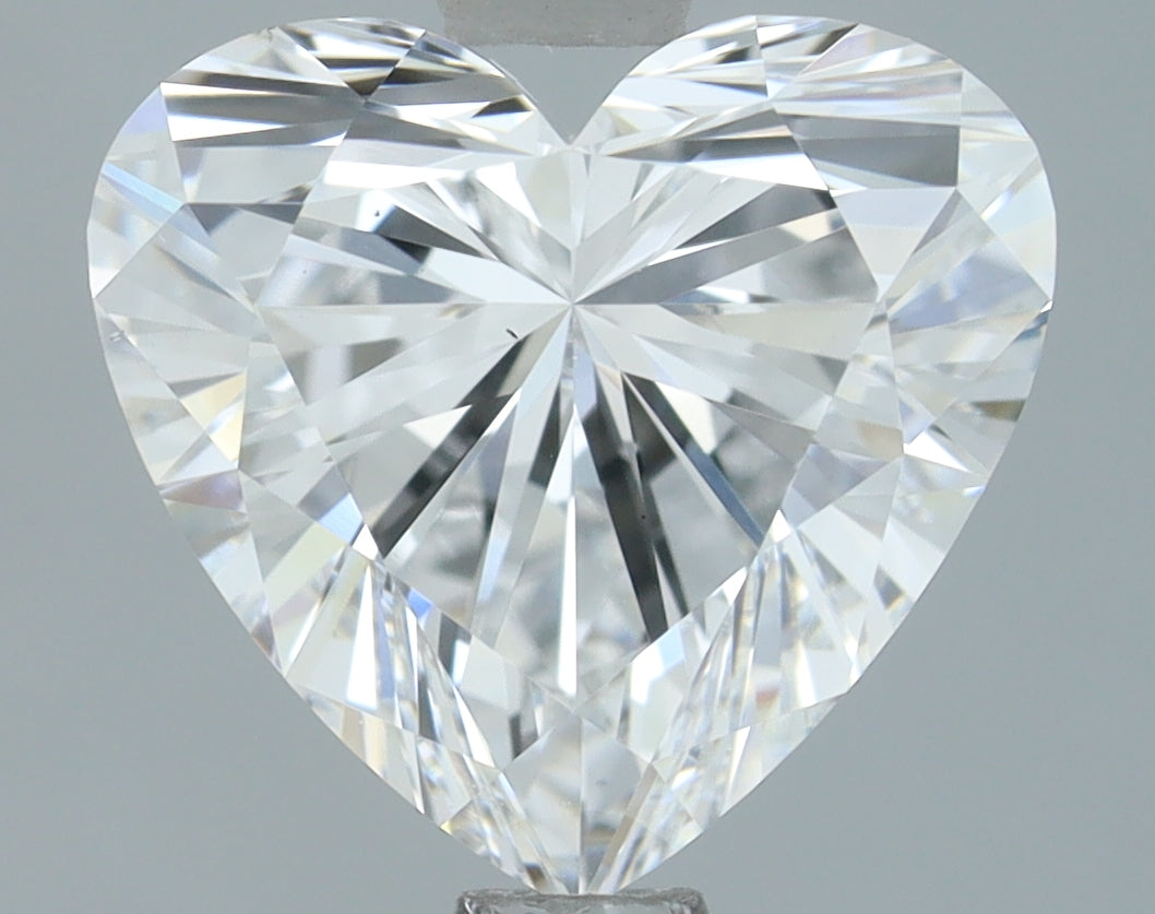 Lab-Grown 1.51 Carat Heart Shape Diamond color E Clarity VS1, precious stones, engagement diamonds