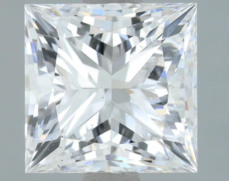 Lab-Grown 1.19 Carat Princess Cut Diamond color D Clarity VS2, precious stones, engagement diamonds