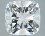 Lab-Grown 5.00 Carat Cushion Brilliant Diamond color F Clarity VS2, precious stones, engagement diamonds