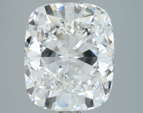 Lab-Grown 4.01 Carat Cushion Brilliant Diamond color E Clarity VS2, precious stones, engagement diamonds