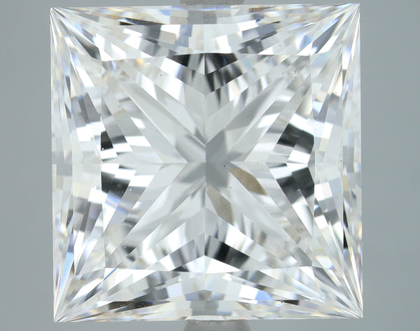 Lab-Grown 6.03 Carat Princess Cut Diamond color F Clarity VS1, precious stones, engagement diamonds