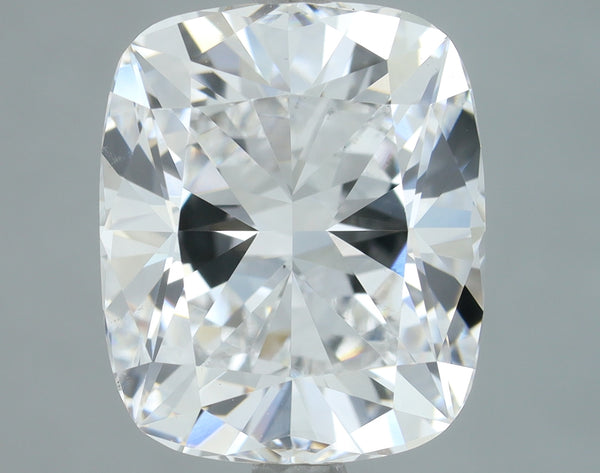 Lab-Grown 4.02 Carat Cushion Brilliant Diamond color D Clarity VS2, precious stones, engagement diamonds