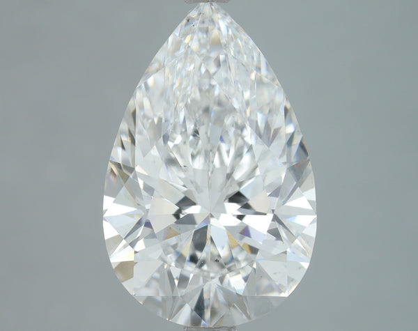 Lab-Grown 3.51 Carat Pear Shape Diamond color D Clarity VS2, precious stones, engagement diamonds