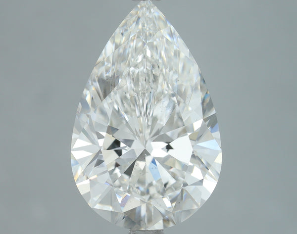 Lab-Grown 4.01 Carat Pear Shape Diamond color G Clarity VS2, precious stones, engagement diamonds
