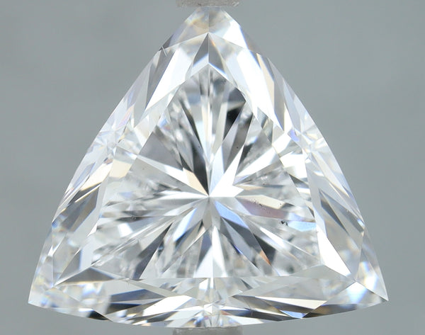 Lab-Grown 3.00 Carat Trilliant Shape Diamond color D Clarity VS2, precious stones, engagement diamonds