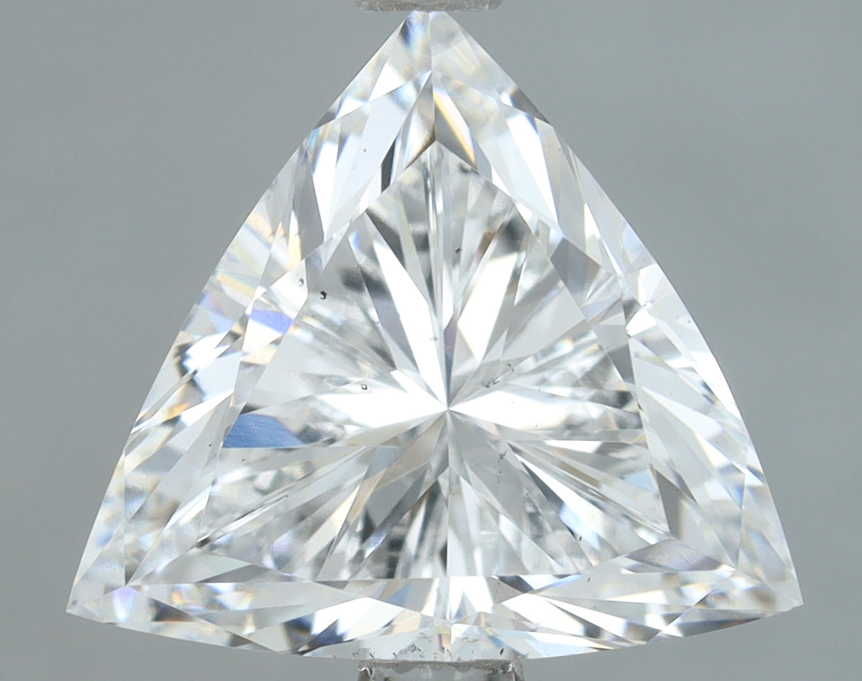 Lab-Grown 2.01 Carat Trilliant Shape Diamond color D Clarity VS2, precious stones, engagement diamonds