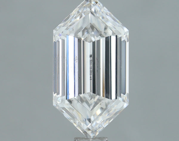 Lab-Grown 1.00 Carat Long Hexagonal Shape Diamond color E Clarity VS2, precious stones, engagement diamonds