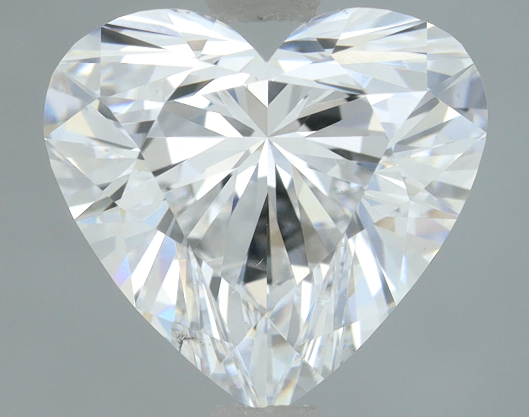 Lab-Grown 1.52 Carat Heart Shape Diamond color E Clarity VS1, precious stones, engagement diamonds