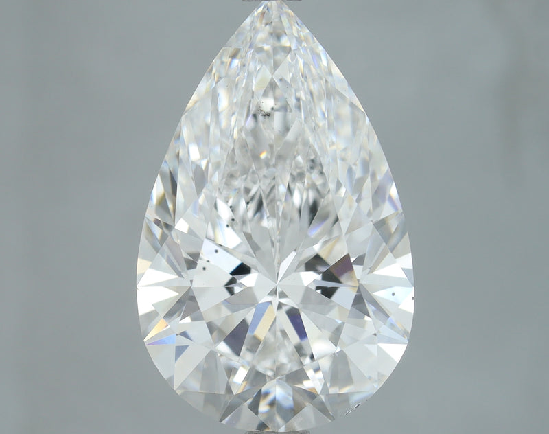 Lab-Grown 4.02 Carat Pear Shape Diamond color E Clarity VS2, precious stones, engagement diamonds