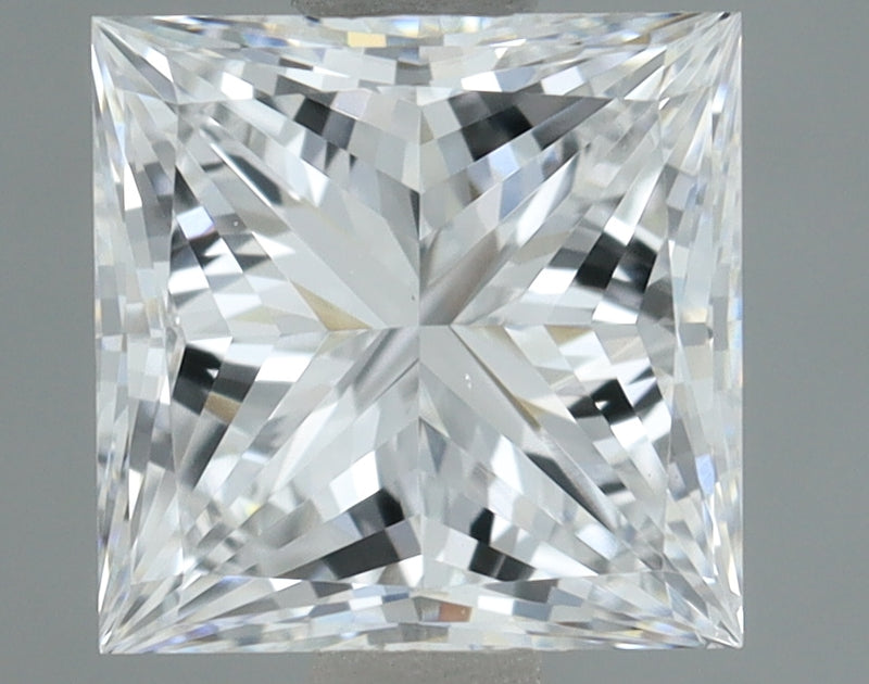 Lab-Grown 1.00 Carat Princess Cut Diamond color E Clarity VS1, precious stones, engagement diamonds