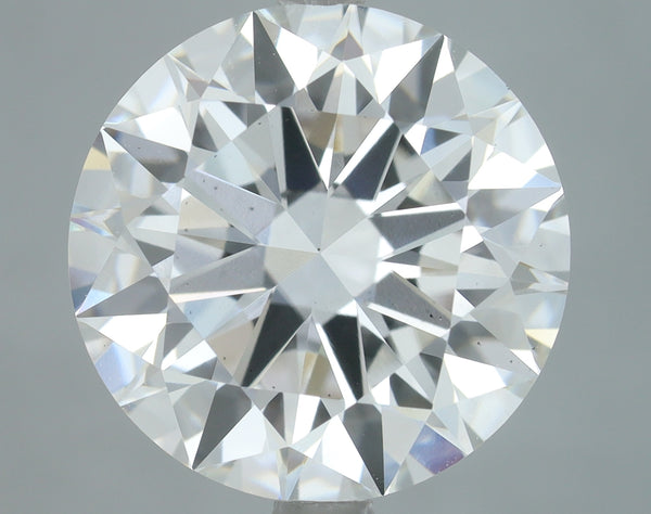 Lab-Grown 4.53 Carat Round Brilliant Diamond color E Clarity VS2, precious stones, engagement diamonds