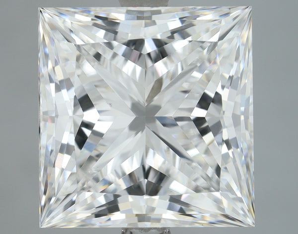 Lab-Grown 5.01 Carat Princess Cut Diamond color F Clarity VS1, precious stones, engagement diamonds