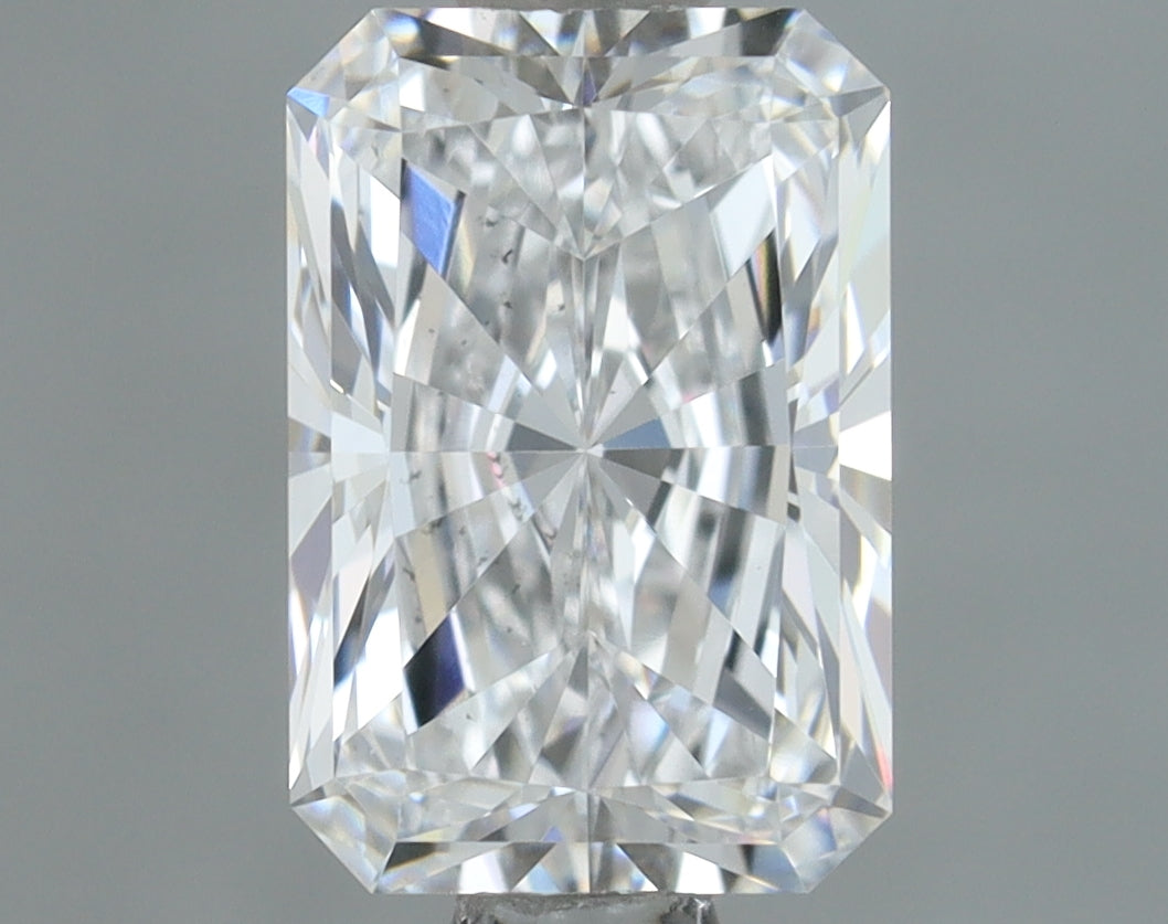 Lab-Grown 1.00 Carat Radiant Cut Diamond color E Clarity VS2, precious stones, engagement diamonds