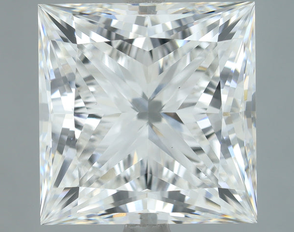 Lab-Grown 6.17 Carat Princess Cut Diamond color F Clarity VS1, precious stones, engagement diamonds