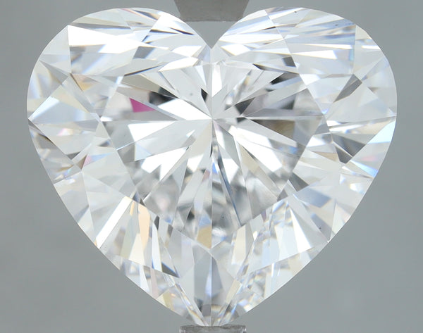 Lab-Grown 5.08 Carat Heart Shape Diamond color D Clarity VS1, precious stones, engagement diamonds