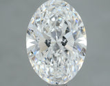 Lab-Grown 1.36 Carat Oval Shape Diamond color E Clarity VVS2, precious stones, engagement diamonds