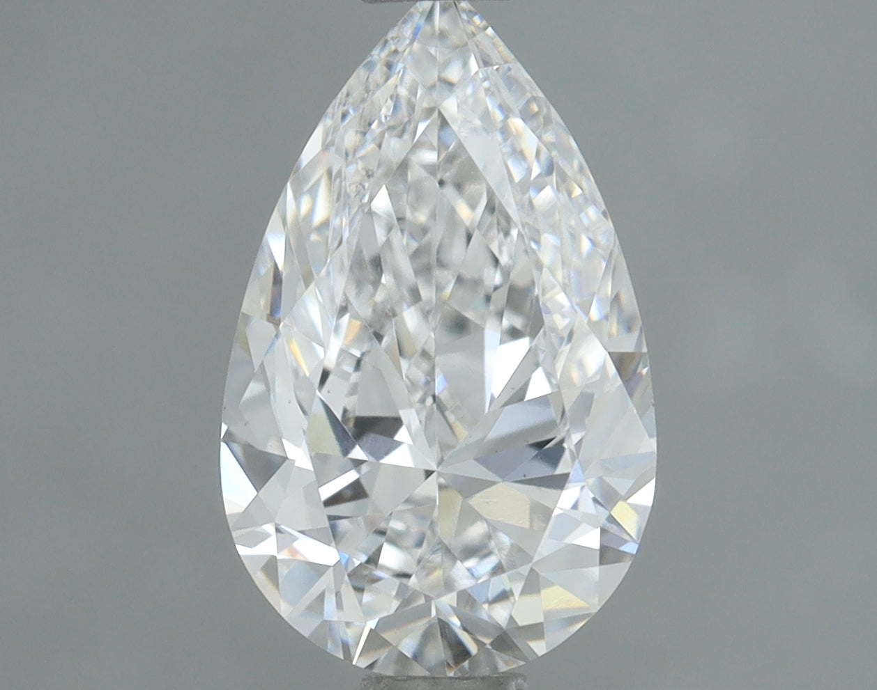 Lab-Grown 1.01 Carat Pear Shape Diamond color E Clarity VS1, precious stones, engagement diamonds