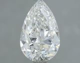 Lab-Grown 1.01 Carat Pear Shape Diamond color E Clarity VS1, precious stones, engagement diamonds