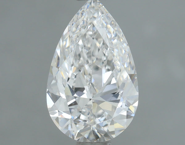 Lab-Grown 1.01 Carat Pear Shape Diamond color E Clarity VS1, precious stones, engagement diamonds