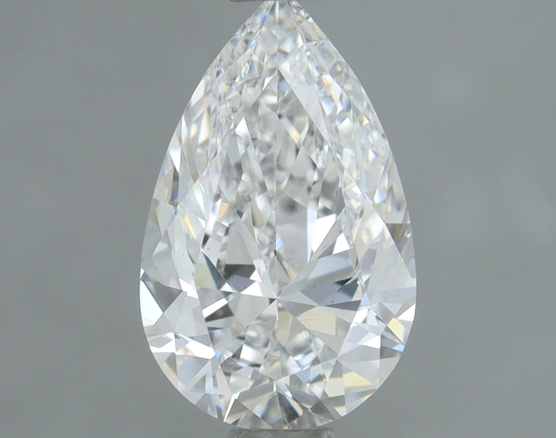 Lab-Grown 1.01 Carat Pear Shape Diamond color E Clarity VS1, precious stones, engagement diamonds