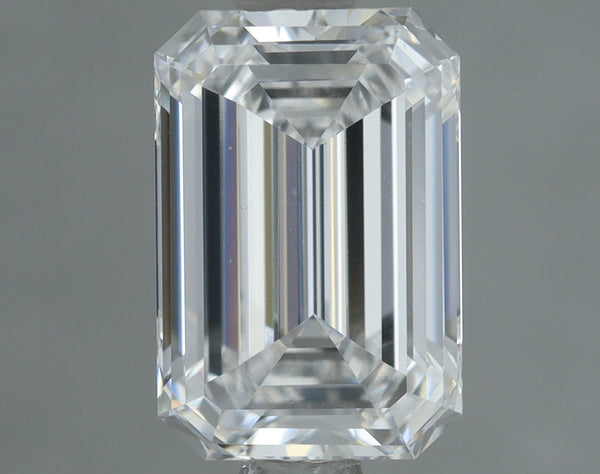 Lab-Grown 1.27 Carat Emerald Cut Diamond color E Clarity VS1, precious stones, engagement diamonds