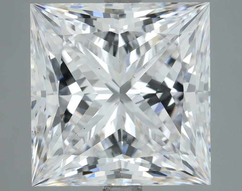 Lab-Grown 6.01 Carat Princess Cut Diamond color F Clarity VS2, precious stones, engagement diamonds