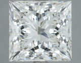 Lab-Grown 4.01 Carat Princess Cut Diamond color F Clarity VS1, precious stones, engagement diamonds