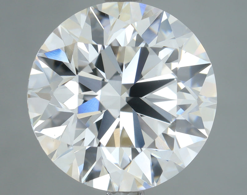 Lab-Grown 4.71 Carat Round Brilliant Diamond color E Clarity VS2, precious stones, engagement diamonds