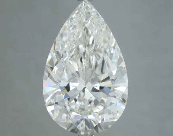 Lab-Grown 7.02 Carat Pear Shape Diamond color E Clarity VS2, precious stones, engagement diamonds