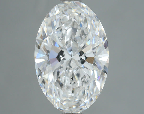 Lab-Grown 2.00 Carat Oval Shape Diamond color D Clarity SI1, precious stones, engagement diamonds