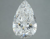 Lab-Grown 5.01 Carat Pear Shape Diamond color D Clarity VS2, precious stones, engagement diamonds