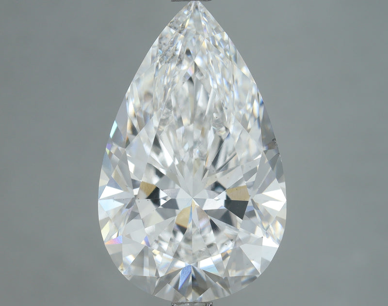 Lab-Grown 5.01 Carat Pear Shape Diamond color D Clarity VS2, precious stones, engagement diamonds