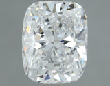 Lab-Grown 1.02 Carat Cushion Brilliant Diamond color D Clarity VS1, precious stones, engagement diamonds