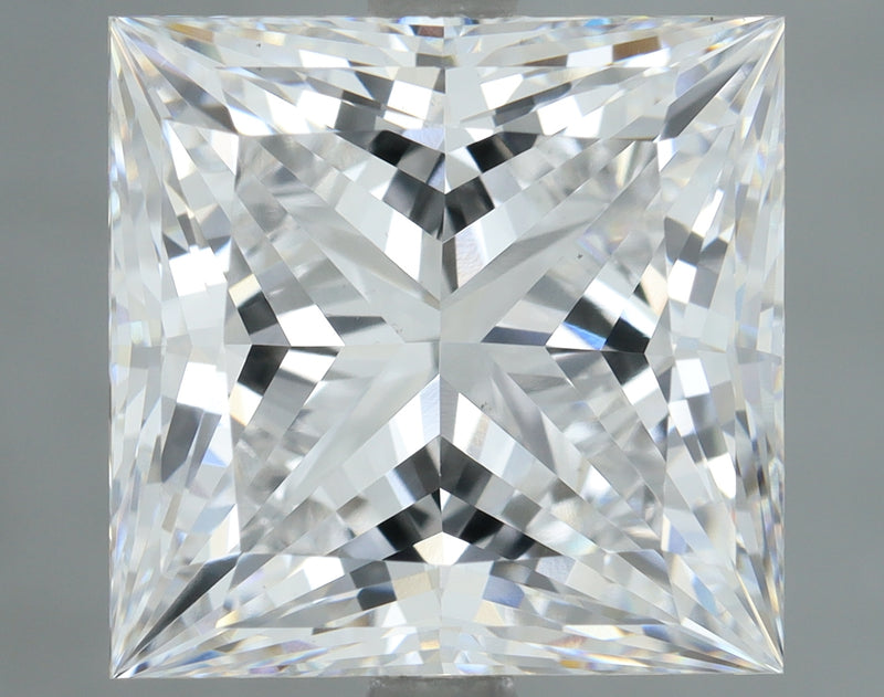 Lab-Grown 5.03 Carat Princess Cut Diamond color D Clarity VS1, precious stones, engagement diamonds