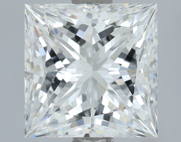 Lab-Grown 2.00 Carat Princess Cut Diamond color E Clarity VS2, precious stones, engagement diamonds