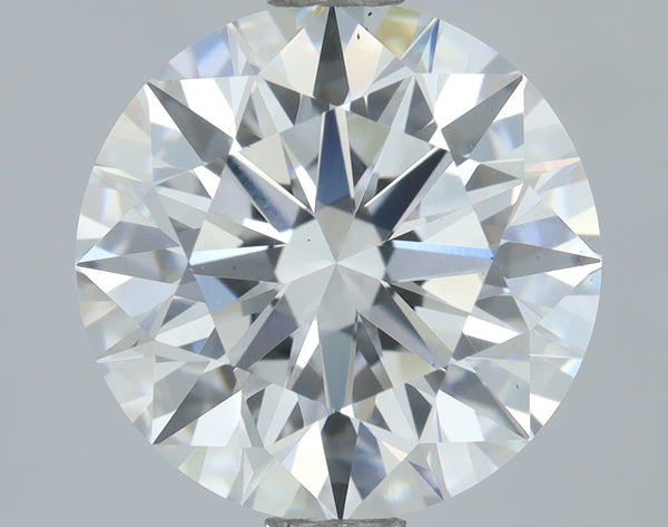 Lab-Grown 2.07 Carat Round Brilliant Diamond color D Clarity VS1, precious stones, engagement diamonds