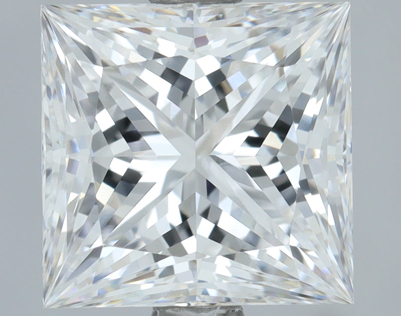 Lab-Grown 2.01 Carat Princess Cut Diamond color D Clarity VS1, precious stones, engagement diamonds