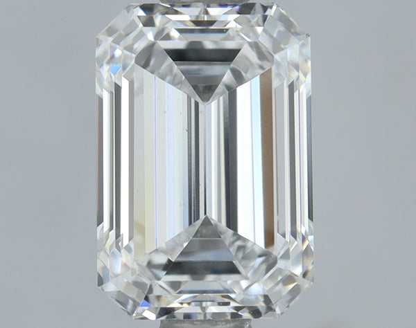 Lab-Grown 1.33 Carat Emerald Cut Diamond color D Clarity VS1, precious stones, engagement diamonds